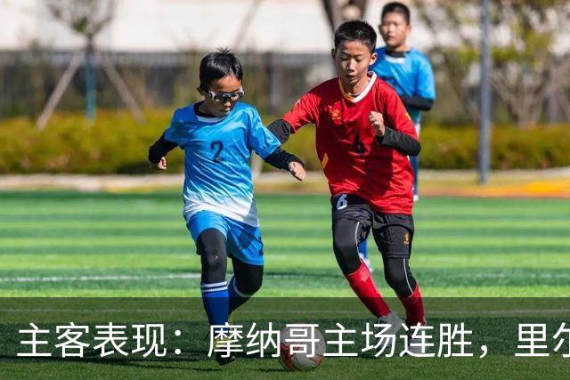 主客表现：摩纳哥主场连胜，里尔客场起伏